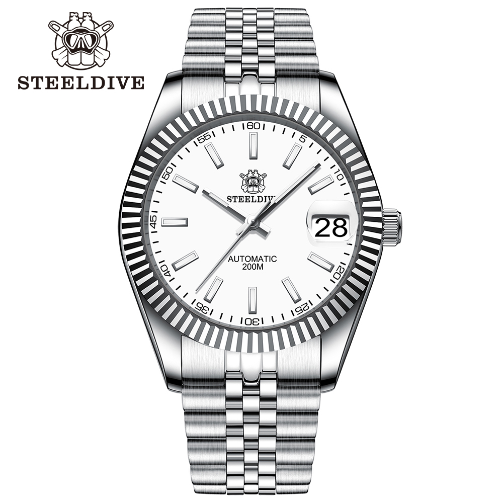 Seiko Watch Prospex - STEELDIVE-reloj mecánico automático con pulsera, accesorio