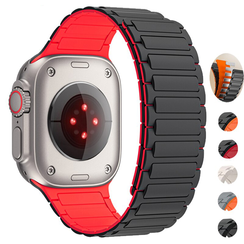 Milanese Loop Magnetic - Correa deportiva magnética para Apple Watch