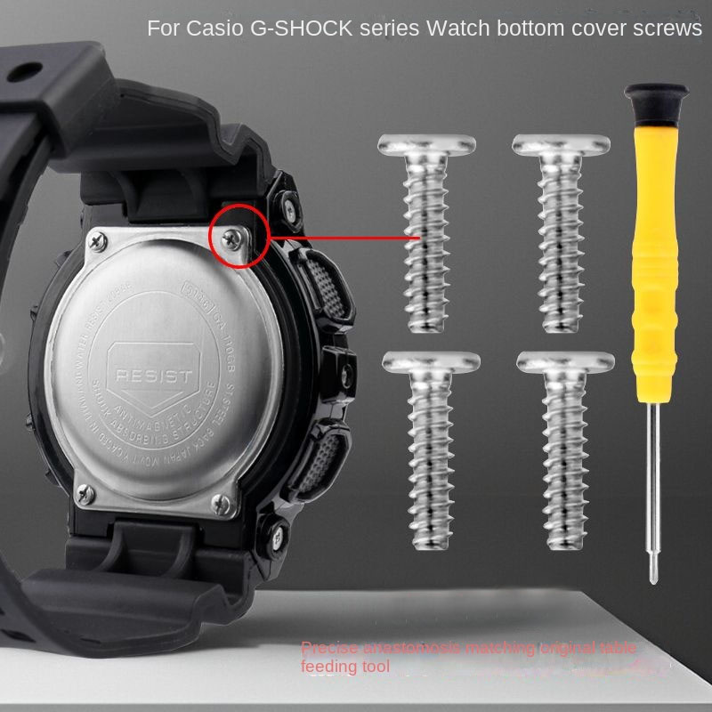 Casio Watch G-Shock Dw-5600 - Tornillo de cubierta inferior para reloj,