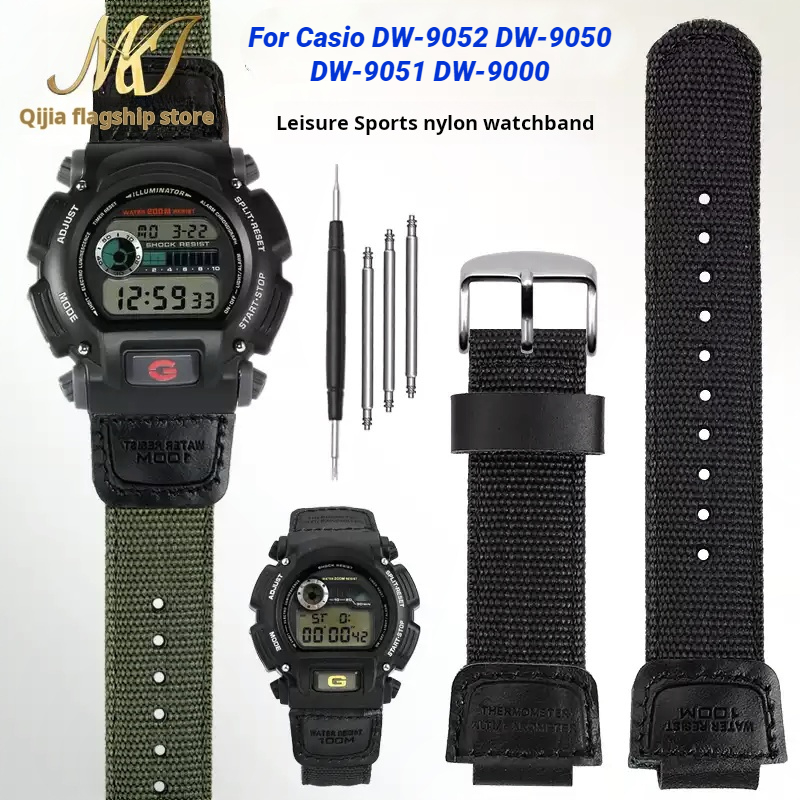 Canvas Strap Watch - Correa deportiva de nailon modificada para