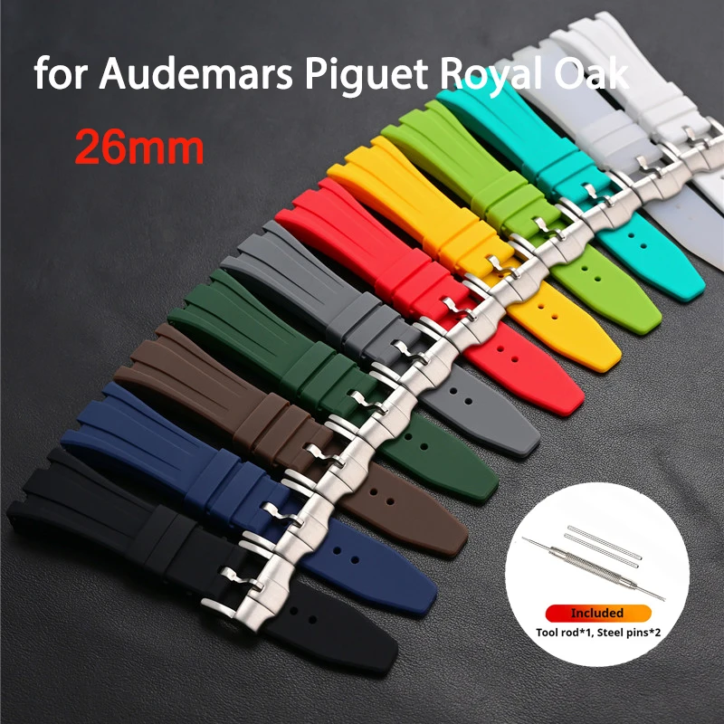Audemars Piguet Watch Royal Oak Offshore - Correa de Goma de 26 mm