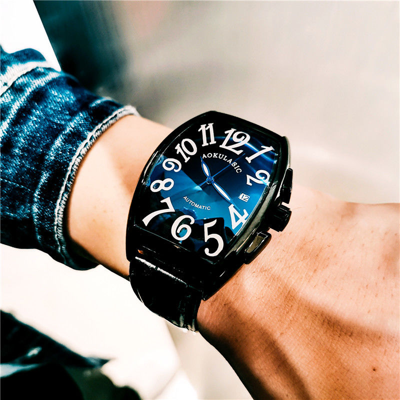 Cartier Watch Tank - Reloj mecánico de lujo para hombre,