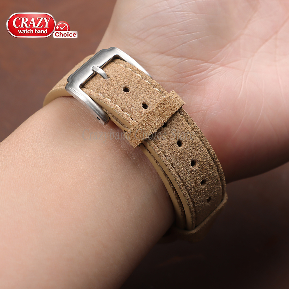 Correas de Cuero de Gamuza par - Suede Strap Watch reseña y precio
