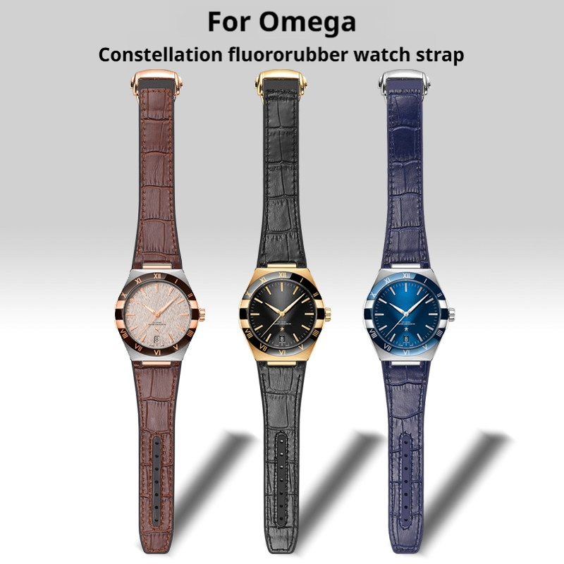 Correa de reloj de piel de vac - Omega Watch Constellation reseña y precio