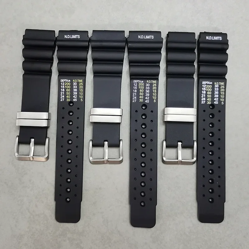 Correa deportiva de goma N.D.L - Citizen Watch Promaster reseña y precio