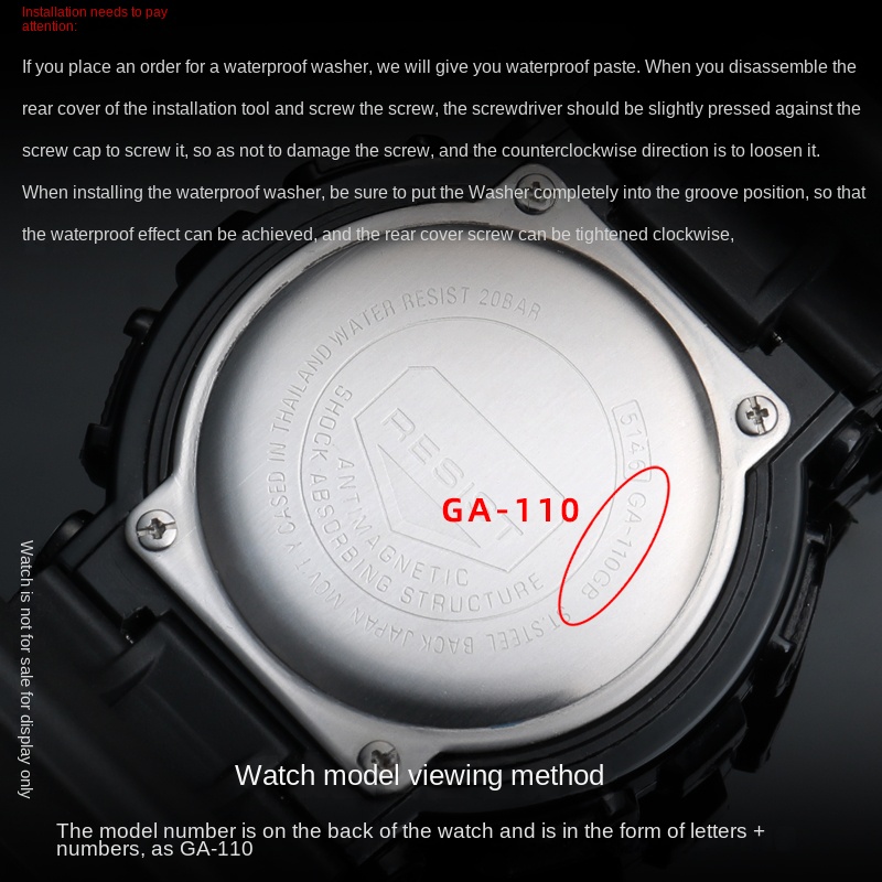 Junta de anillo antipolvo DW56 - Casio Watch G-Shock Dw-5600 reseña y precio