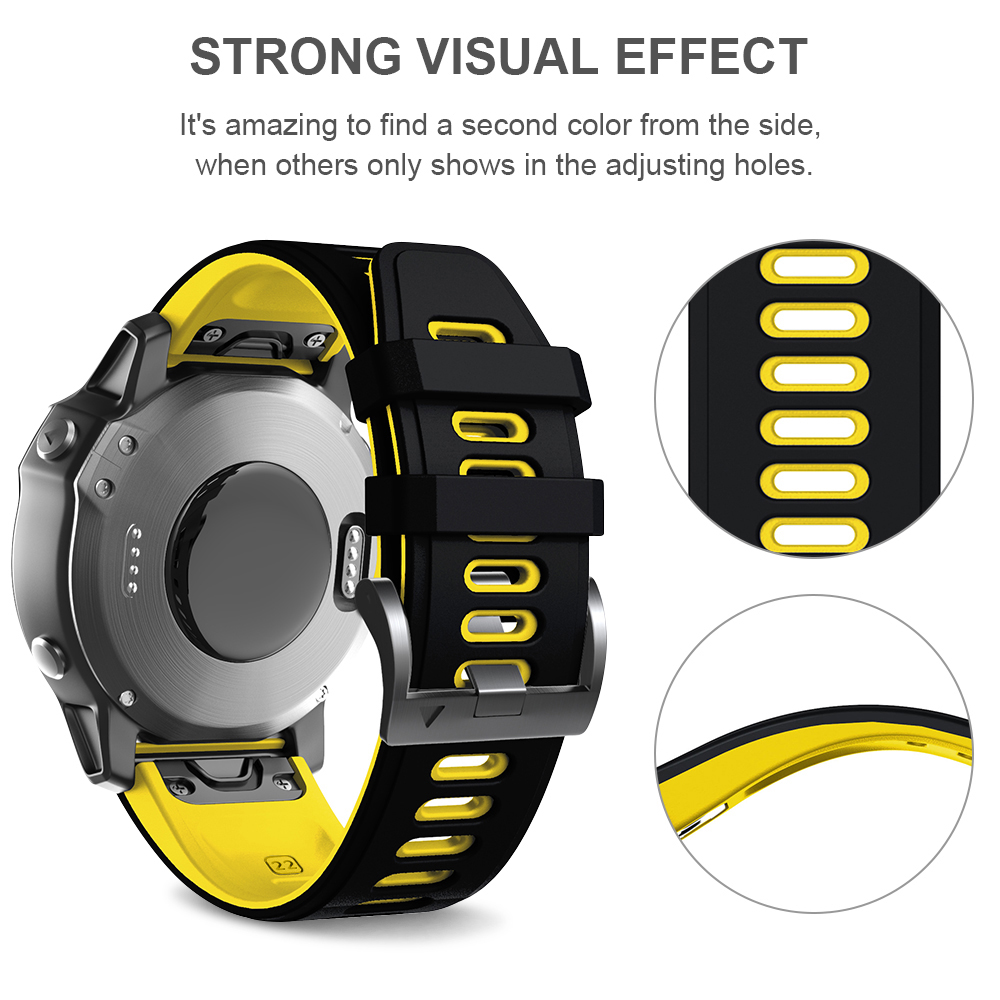 Correas de repuesto para reloj - Silicone Watch Band 22Mm reseña y precio