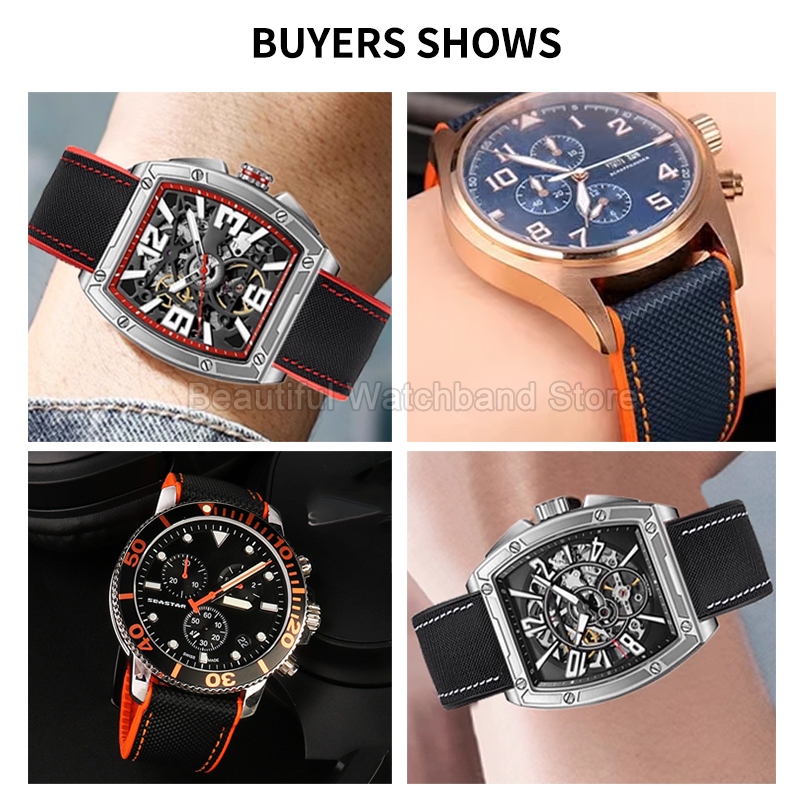 Correa de reloj de silicona y  - Citizen Watch Promaster reseña y precio
