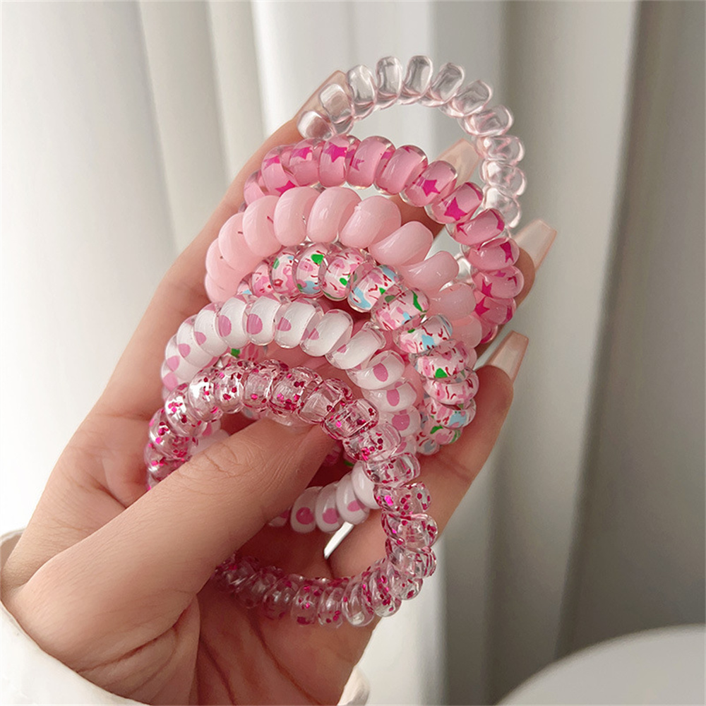 6 Piezas de Lazos para el Cabe - Silicone Band Women reseña y precio