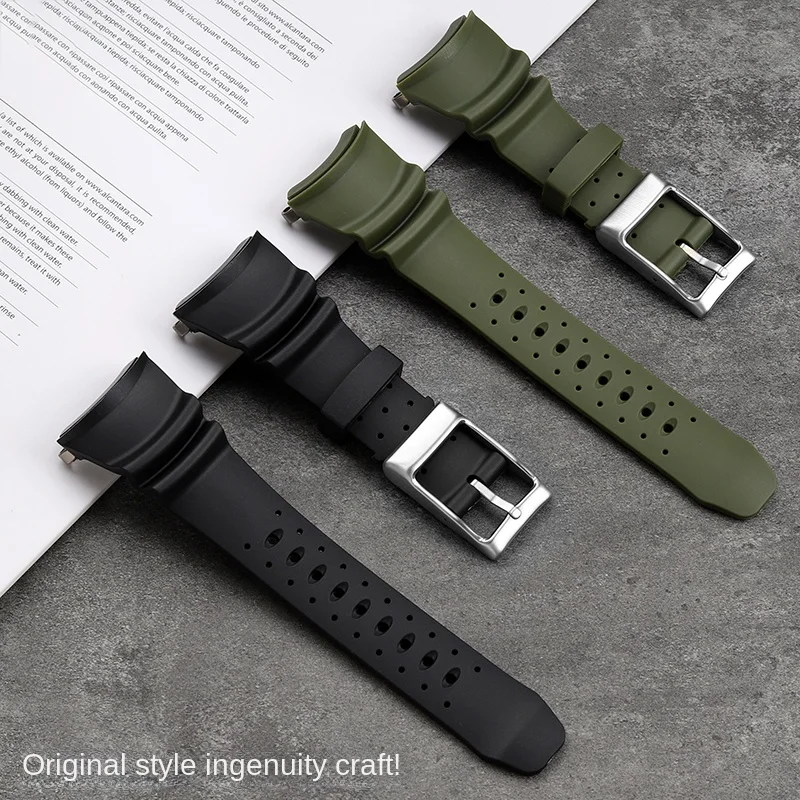 Correa de Goma con Extremos Cu - Citizen Watch Promaster reseña y precio