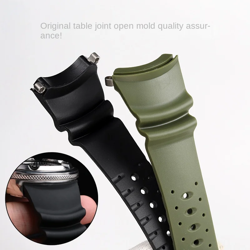 Correa de Goma con Extremos Cu - Citizen Watch Promaster reseña y precio