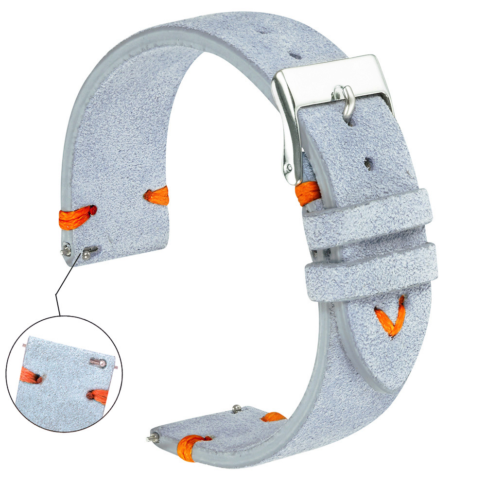 Correas de reloj de gamuza de  - Suede Strap Watch reseña y precio