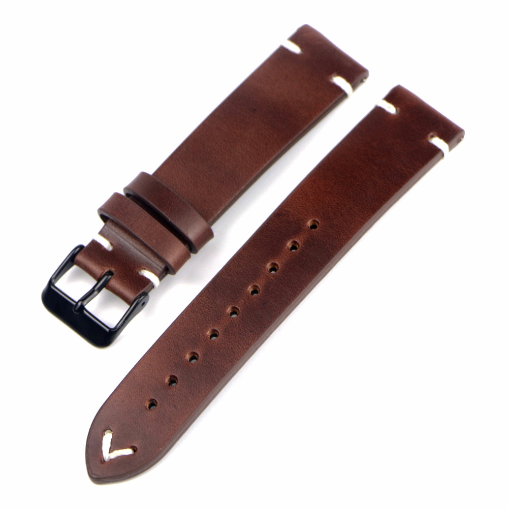 Vintage genuino 18mm 19mm 20mm - Suede Strap Watch reseña y precio