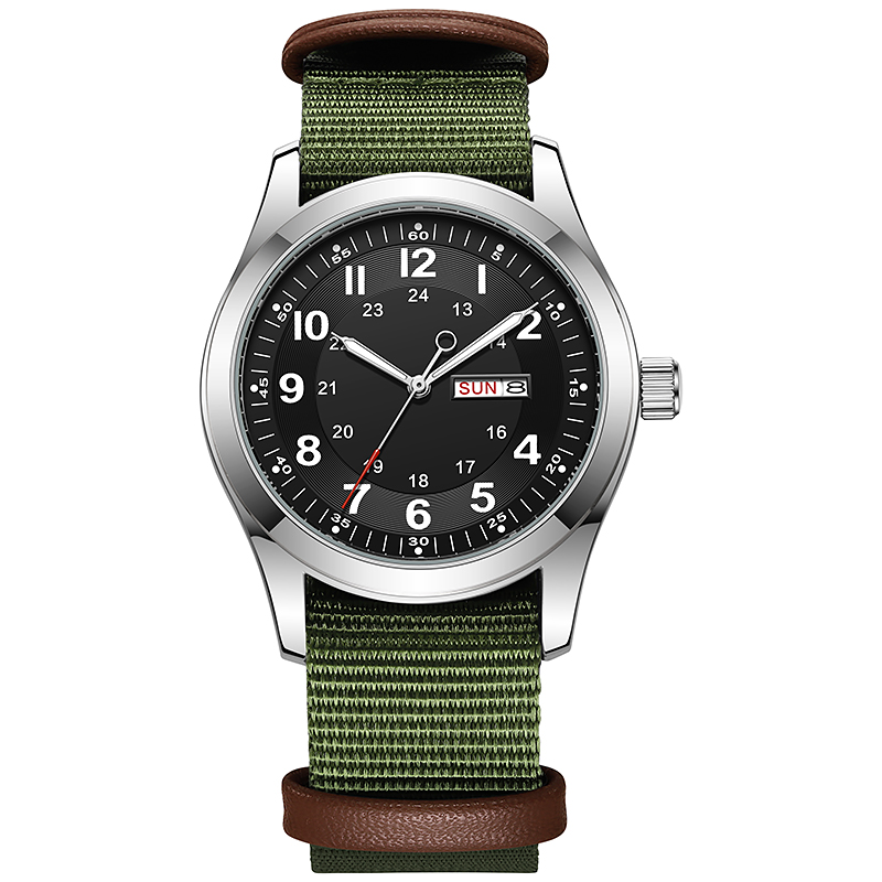 Reloj de Hombre 2026 de 42 mm  - Canvas Strap Watch reseña y precio