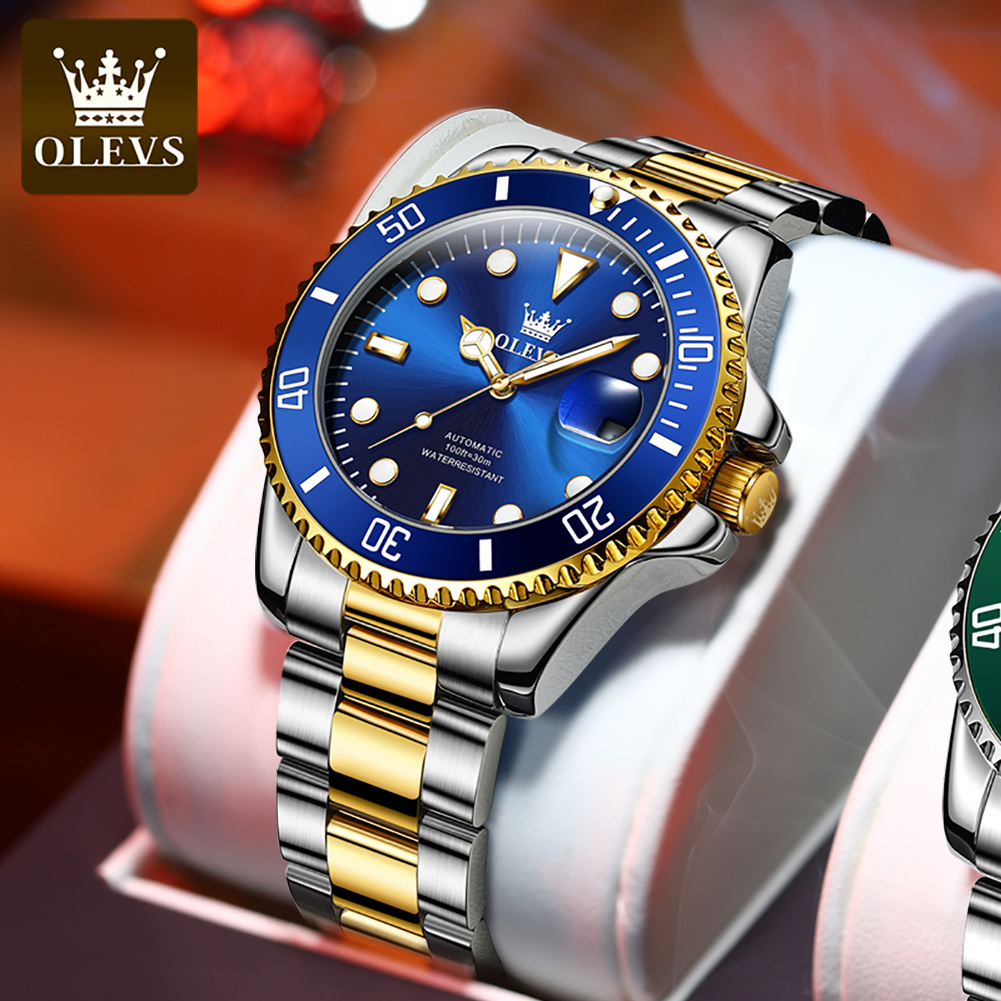OLEVS 6650 Reloj para hombre,  - Rolex Watch Datejust reseña y precio