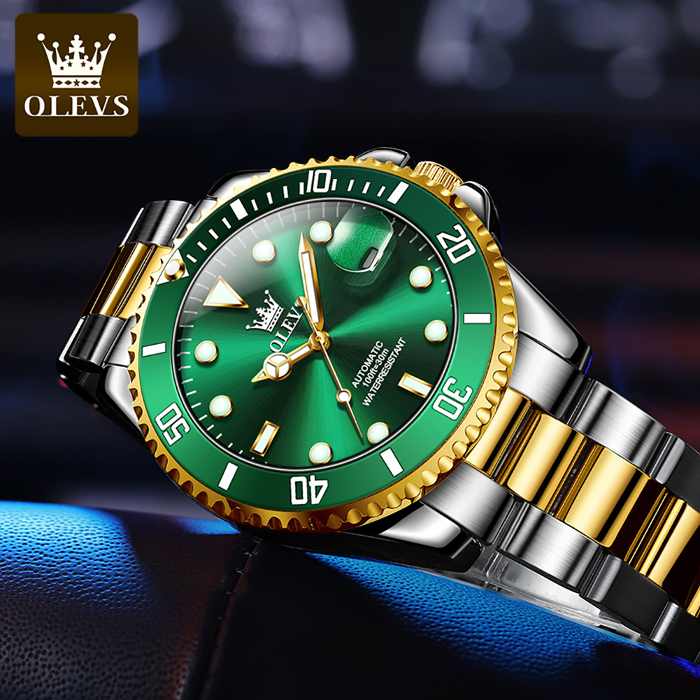 OLEVS 6650 Reloj para hombre,  - Rolex Watch Datejust reseña y precio