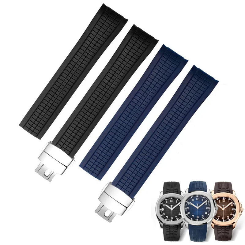 Correa de reloj de goma suave  - Patek Philippe Watch Aquanaut reseña y precio