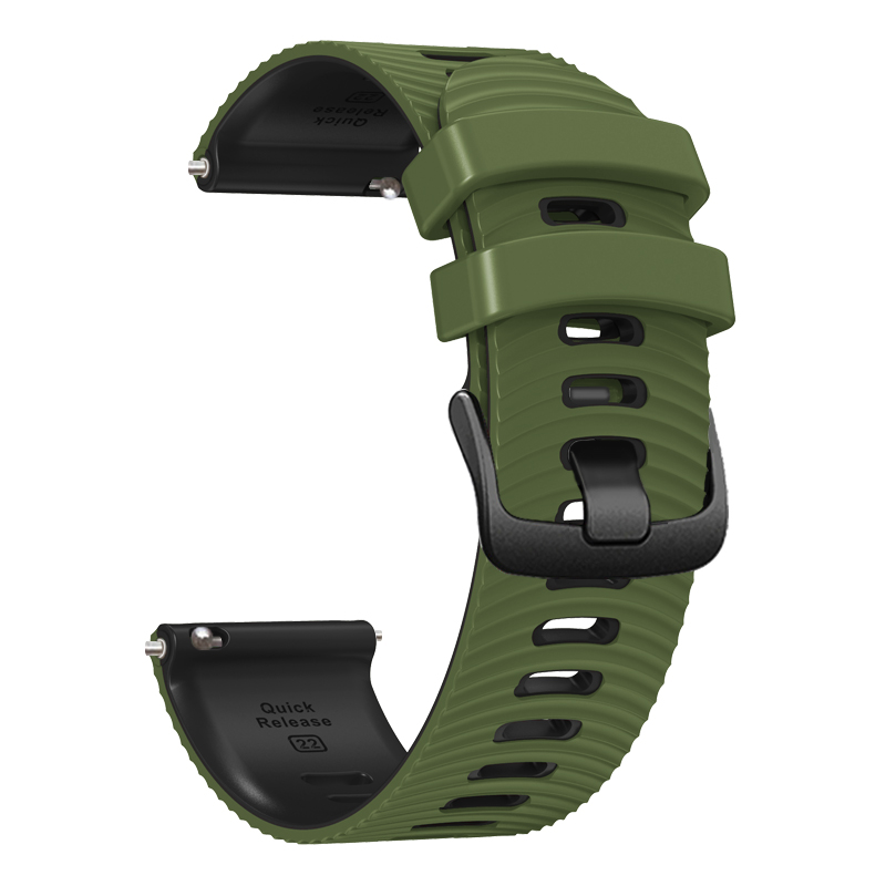 Correa de silicona de 22mm par - Silicone Watch Band 22Mm reseña y precio