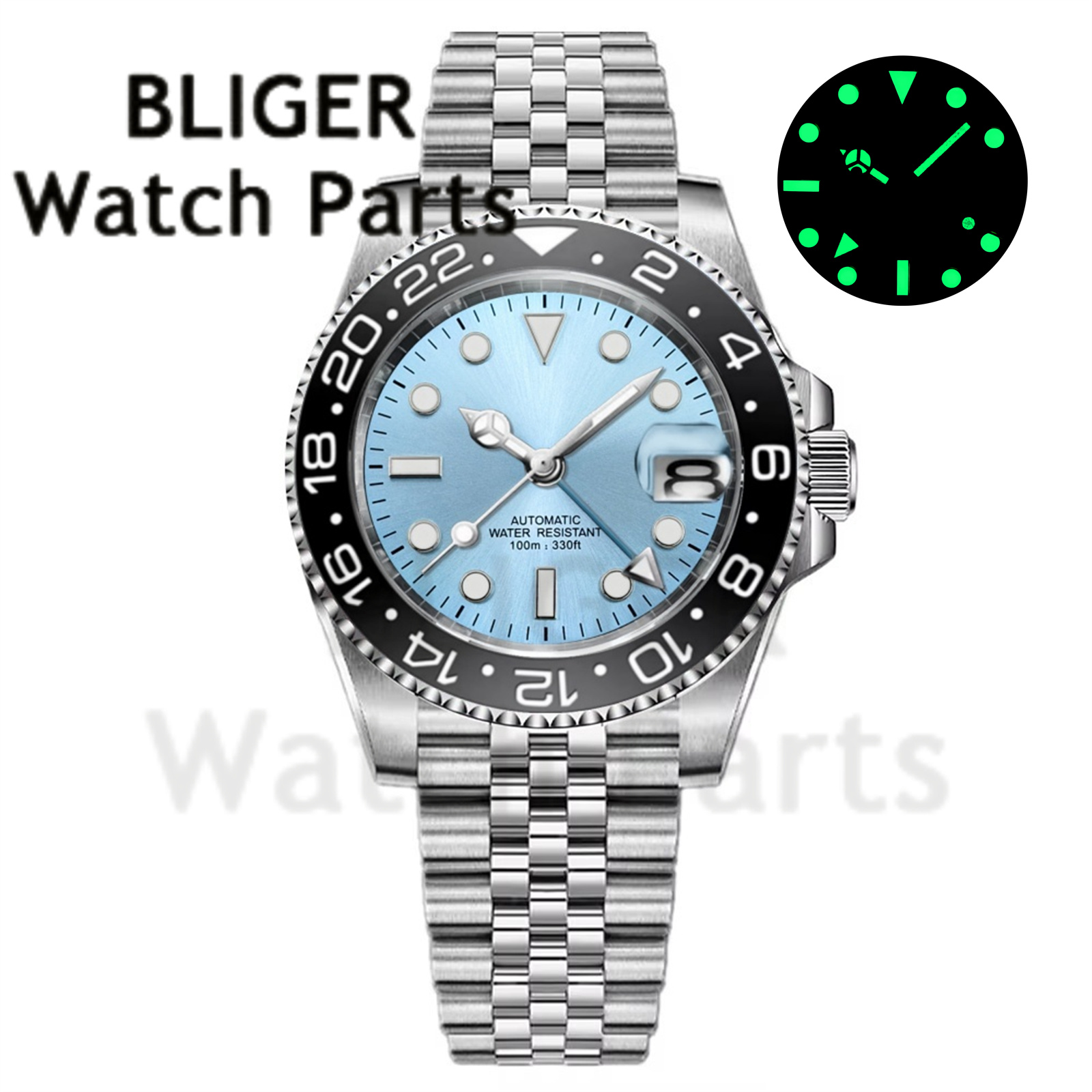 Reloj de Pulsera Mecánico Pers - Stainless Bracelet Diver reseña y precio