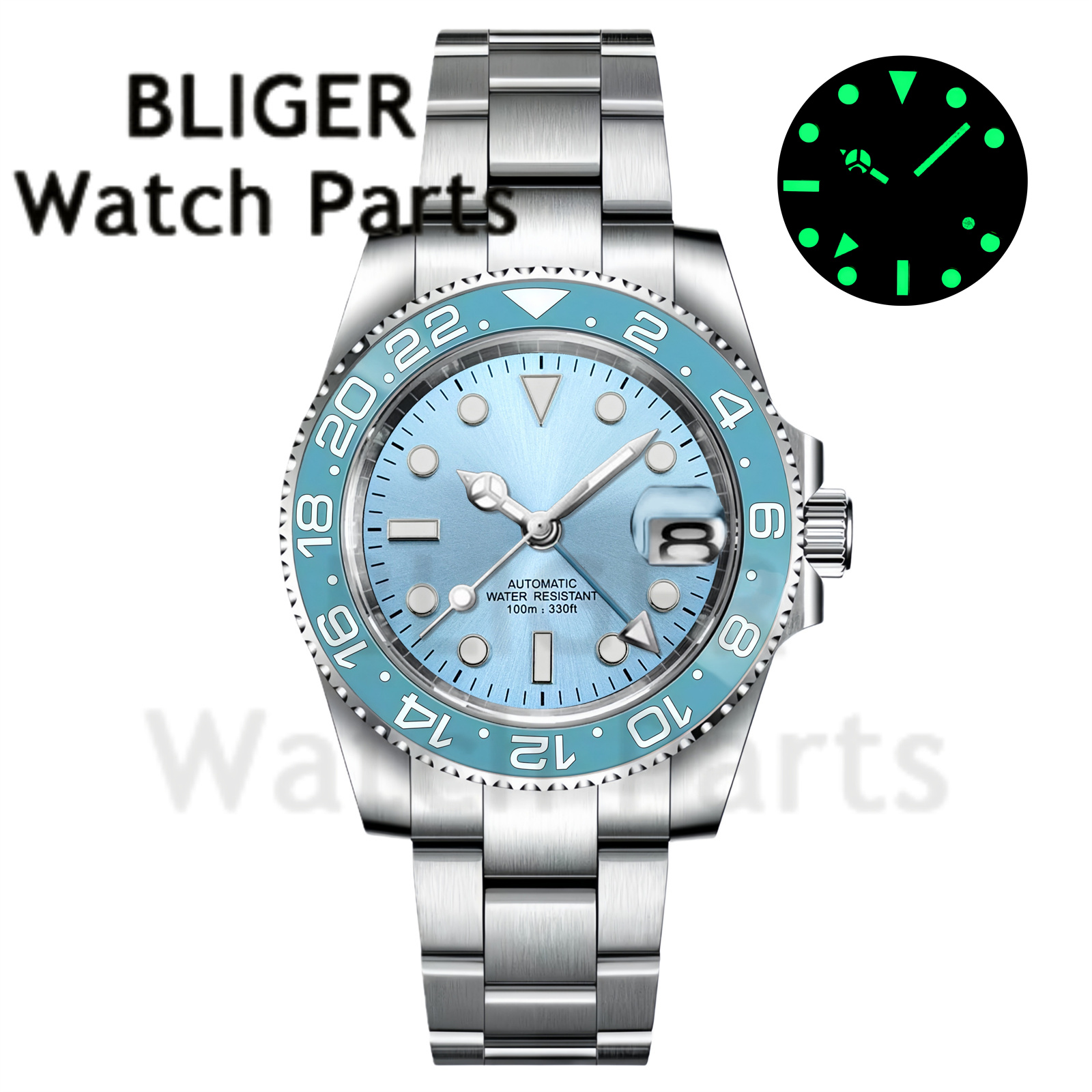 Reloj de Pulsera Mecánico Pers - Stainless Bracelet Diver reseña y precio