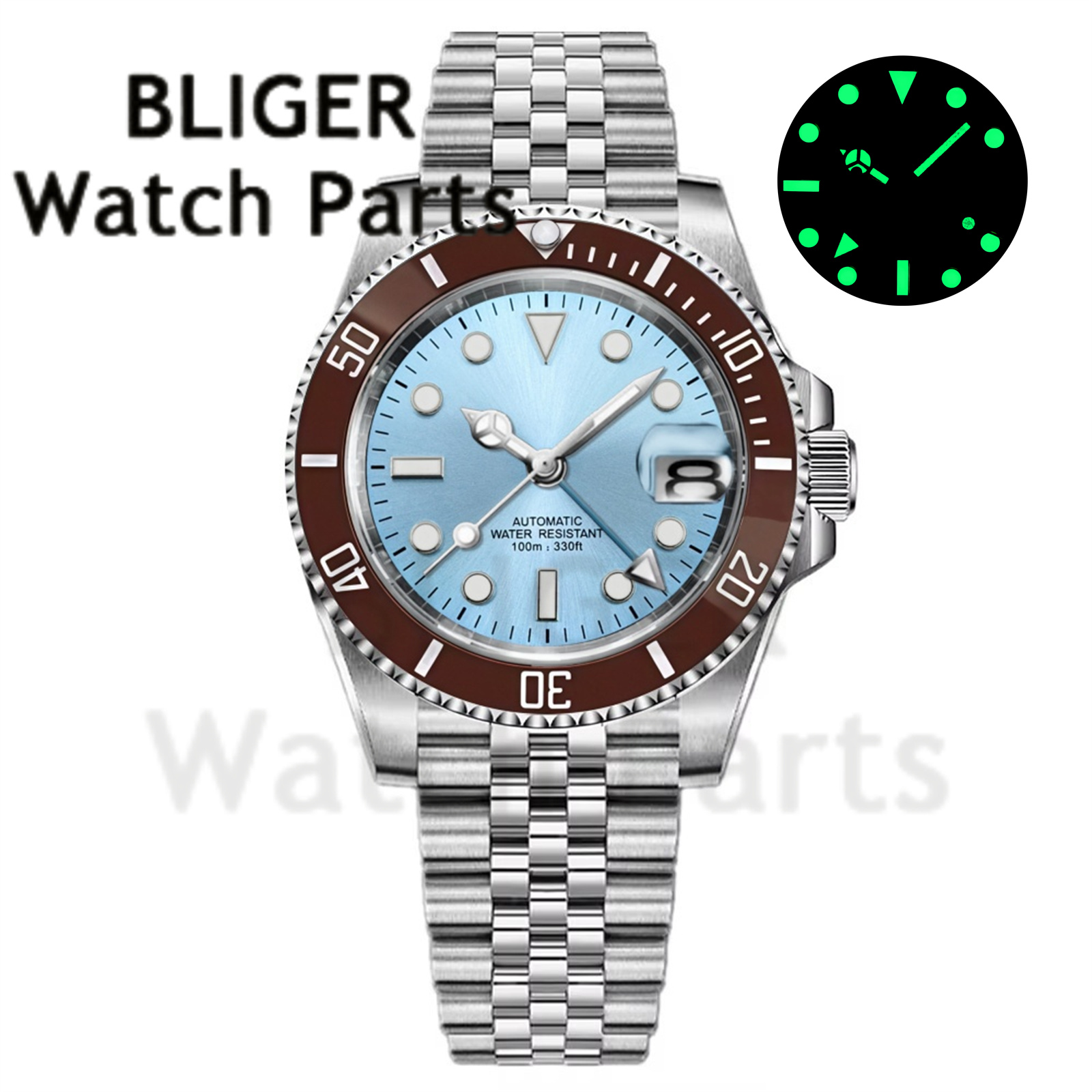 Reloj de Pulsera Mecánico Pers - Stainless Bracelet Diver reseña y precio